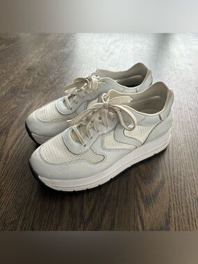 Voile Blanche Maran Mesh Sneaker - White - Size 39